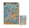 Puzzle 1000 Mapa Europy