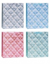 Torebka ozdobna 26x32x10cm graficzne mix ROZETTE