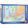 Puzzle 1000 Map of Europe 6000-0789 12+