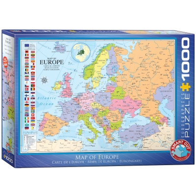 <img src='https://webimage.pl/pics/896/7/d628136607896.jpg' style='height:440px' /> Puzzle 1000 Map of Europe 6000-0789
