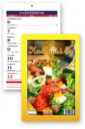 Kalendarz 2026 Kuchnia i Ty kalendarz tygodniowy formatu zeszytowego z paskiem magnetycznym