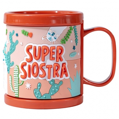 Kubek dla dziecka 3D Super Siostra