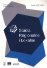  Studia Regionalne i Lokalne 3/2024 (97)