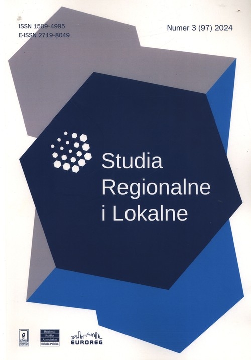 Studia Regionalne i Lokalne 3/2024 (97)