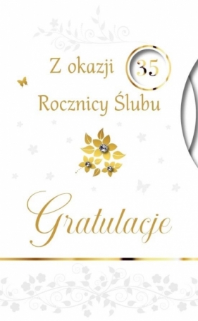 Karnet Rocznica Ślubu LUX-47