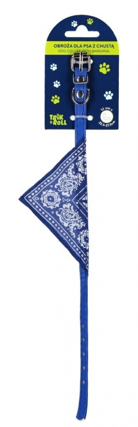 Obroża dla psa z chustą 1cm
