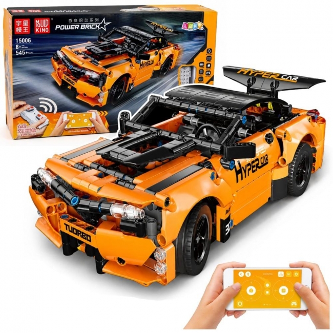 Klocki konstrukcyjne samochód sportowy R/C 545el