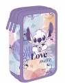 Coolpack, Piórnik Jumper 3 z wyposażeniem Disney Fashion - Stitch pastel