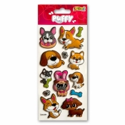 Naklejki puffy Dogs