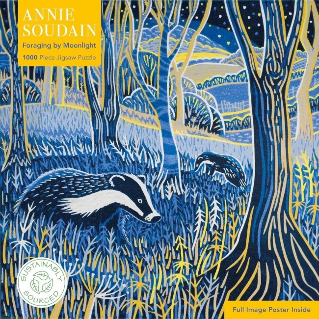 <img src='https://webimage.pl/pics/897/5/d9781835625897.jpg' style='height:440px' /> Puzzle 1000 Foraging by Moonlight Annie Soudain