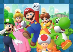 Ravensburger, Puzzle 4x100: Super Mario Bumper Pack (05689)