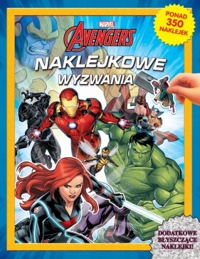 Naklejkowe wyzwania. Marvel Avengers - White Erika