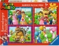 Ravensburger, Puzzle 4x100: Super Mario (05689)