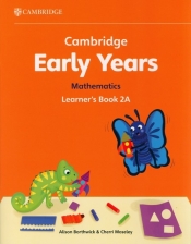 Cambridge Early Years Mathematics Learner's Book 2A - Cherri Moseley