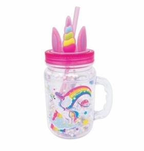 Kubek ze słomką Jednorożec 570ml