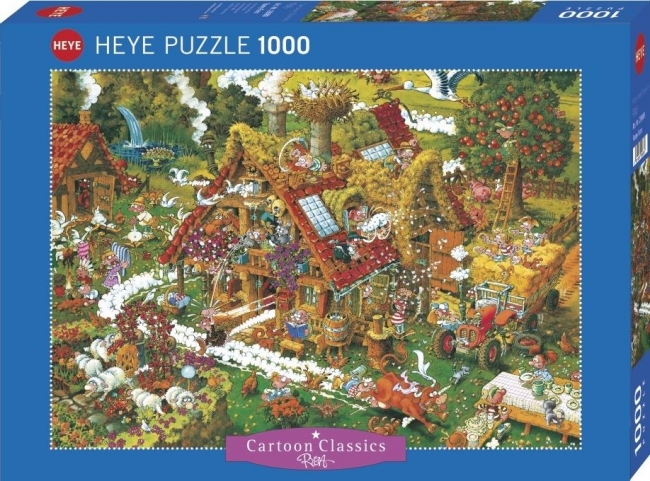 Puzzle 1000 Szalona farma