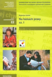 Na łamach prasy Część 1 podręcznik do nauki języka polskiego