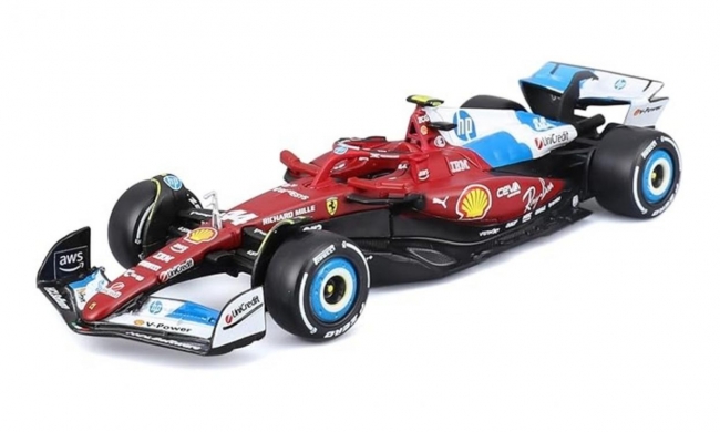 <img src='https://webimage.pl/pics/898/0/d4893993020898.jpg' style='height:440px' /> Ferrari Sf-25 (Miami Gp) Without Helmet 1:43