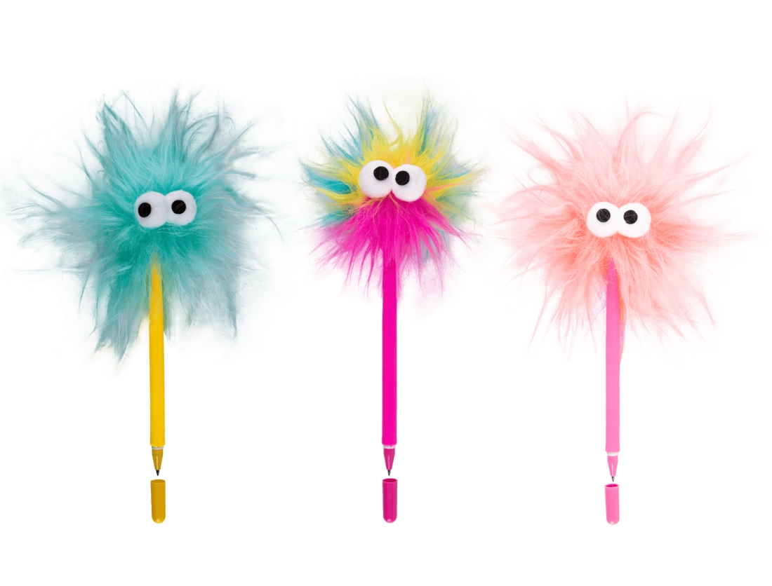 Colorino, Długopis żelowy - Long Hair, 1 szt (01898PTR)