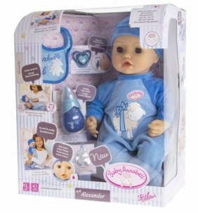 Baby Annabell: Lalka funkcujna - Alexander 43 cm (701898)