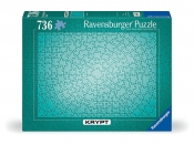 Ravensburger, Puzzle Krypt 731: Metallic Mint (12000189)