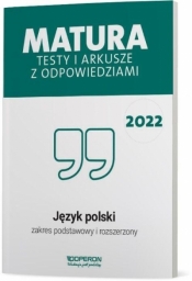 Matura 2022 Język polski testy i arkusze zakres podstawowy i rozszerzony