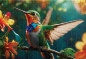 Puzzle 250: Colourful Nature 8 - Humming Bird