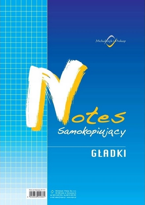 Notes A5 gładki samokopiujący N-113-3