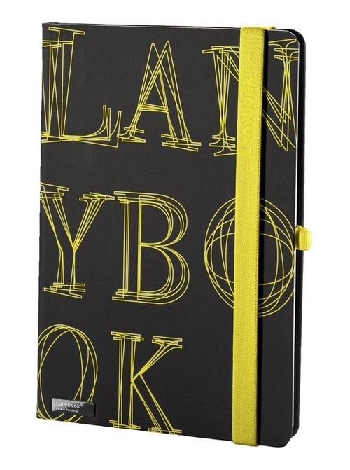 <img src='https://webimage.pl/pics/898/2/d777910.jpg' style='height:440px' /> Notes A6 Lanybook LYO w kratkę czarny