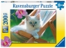 Ravensburger, Puzzle XXL 200: Zdjęcie kota (13289)