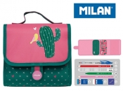 Multipiórnik Milan z 2 piórnikami Cactus