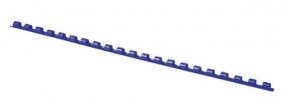 Grzbiety do bindowania Office Products A4 6 mm plastikowe 100 sztuk niebieskie (Nr 20240615-01)