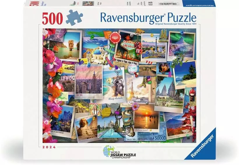 Ravensburger, Puzzle 500: Wyjątkowe miejsca (12001489)
