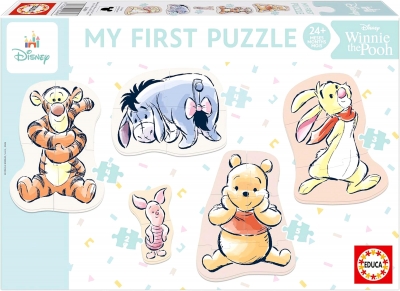 <img src='https://webimage.pl/pics/898/4/d8412668204898.jpg' style='height:440px' /> Puzzle Kubuś Puchatek 3-5 el 114061