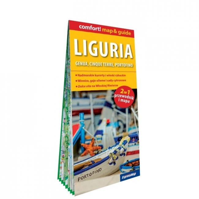 Comfort! map&guide Liguria 2w1