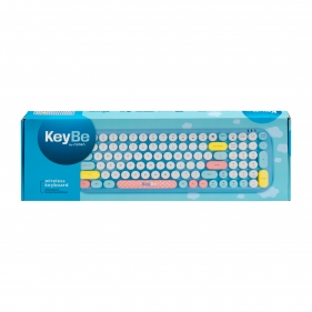 Klawiatura bezprzewodowa Keybe - Candy Blue