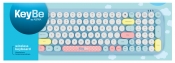 Klawiatura bezprzewodowa Keybe - Candy Blue