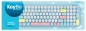 Klawiatura bezprzewodowa Keybe - Candy Blue