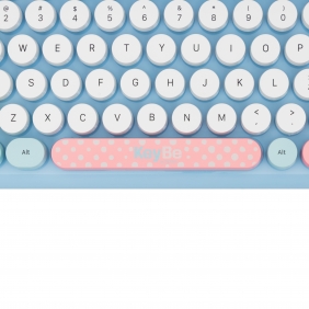 Klawiatura bezprzewodowa Keybe - Candy Blue