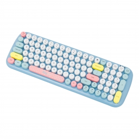 Klawiatura bezprzewodowa Keybe - Candy Blue
