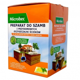 Microbec preparat do szamba w saszetkach, cytrynowy