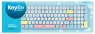 Klawiatura bezprzewodowa Keybe - Candy Blue