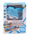  Mini auto z puzzlami koparka Edu&Fun