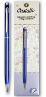 Długopis 0,7mm Cristallo Swarovski granatowy