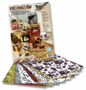 Blok z motywami zwierzęta 300g/m2 25x35cm.FO5789