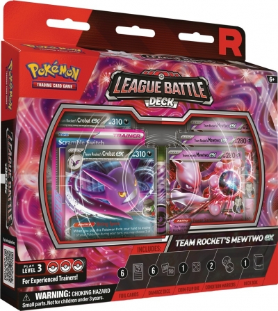 Pokémon TCG League Battle Deck Team Rocket's Mewtwo ex