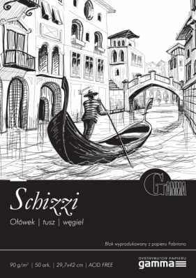 Szkicownik SCHIZZI 90g A3 50a