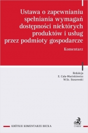 Ustawa o zapewnianiu spełniania wymagań dostępności niektórych produktów i usług przez podmioty gospodarcze