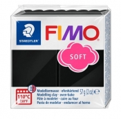Masa Fimo Soft - czarny