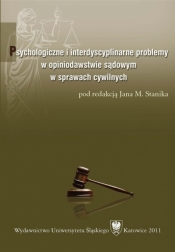 Psychologiczne i interdyscyplinarne problemy... - red. Jan M. Stanik